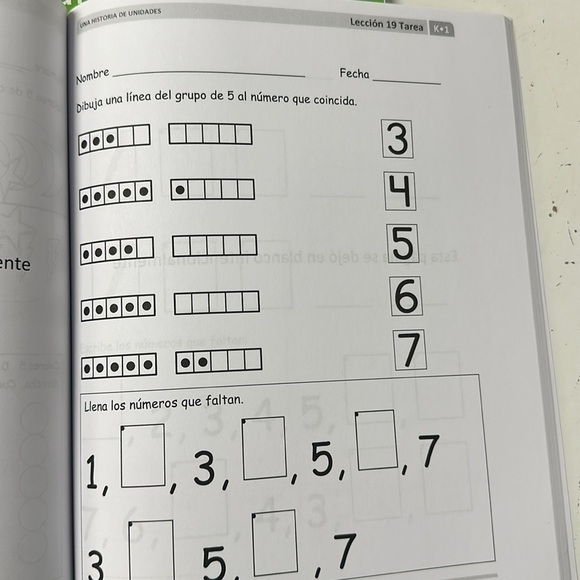 Eureka math kindergarten workbooks level 1-6 Spanish version never used - Picture 4 of 5